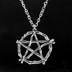 Lucifer Sigil Logo Pendant Necklace