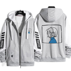 Ryo Yamada Cos Zip-up Hooded Coat