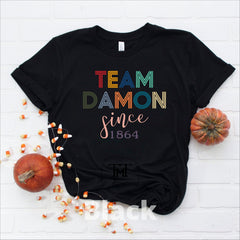 Team Damon Since 1864 Printed T-Shirt
