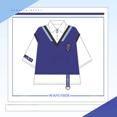 Unisex Game Cosplay T-shirt Shorts Set