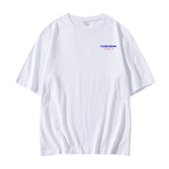 Seulgi Letter Printed Cotton T-Shirt