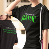 Chic Women's MANIAC Graphic Print Short Sleeved T-shirt