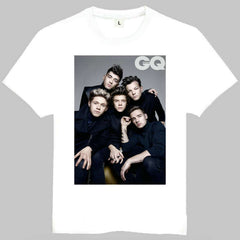 Trendy 1D Logo Printed T-shirt