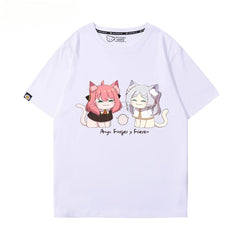 Women's Anime Short-sleeved Cotton T-shirt