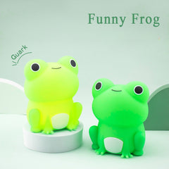 Funny Frog Silicone Night Light