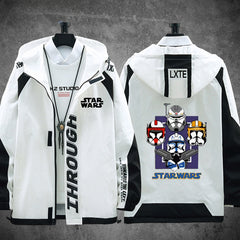 Versatile Casual Loose Thin Hooded Jacket