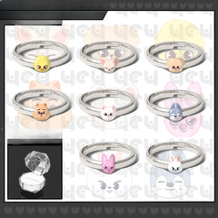 Cartoon Creative Kpop Ring