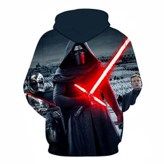 Unisex Comic Pattern 3D Printed Loose Hoodie