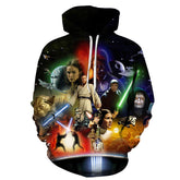 Unisex Comic Pattern 3D Printed Loose Hoodie