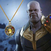 Thanos Infinity Stones Gloves Ring Necklace Cufflink Jewelry