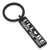 I'll Be There For You Stainless Steel Keychain