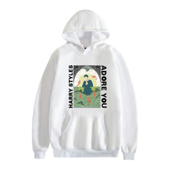 Casual Women's Graphic Print Loose Hoodie