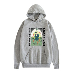 Casual Women's Graphic Print Loose Hoodie