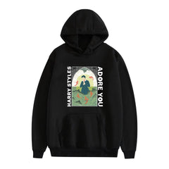 Casual Women's Graphic Print Loose Hoodie
