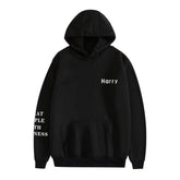 Unisex Letter Loose Hoodie