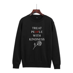 Letter Print Pullover Sweatshirt