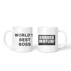 World's Best Boss White Mug