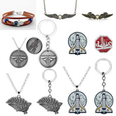 Game Keychain Necklace Badge