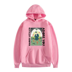 Casual Women's Graphic Print Loose Hoodie