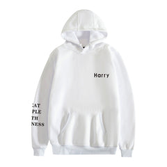 Unisex Letter Loose Hoodie