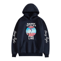 Women's Print Loose Long-sleeved Pullover Hoodie