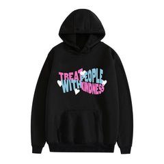 Men's and Women's Letter Print Loose Hoodie