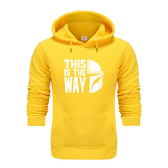 Unisex This Is The Way Mandalorian Pullover Sports Hoodie