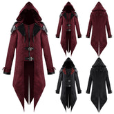 Retro Men's Medieval Long Costume Coat