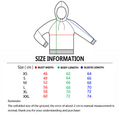 Unisex Casual Color Block Hoodie