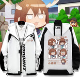 Men's and Women's Anime Hooded Thin Jacket
