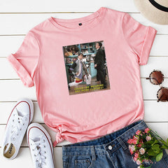 Casual Joey Could I Be Wearing Loose Short-sleeved T-shirt