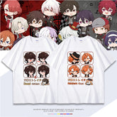 Trendy Anime Pattern Short-sleeved T-shirt