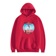 Women's Graphic Print Loose Pullover Hoodie