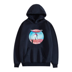 Women's Graphic Print Loose Pullover Hoodie