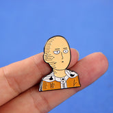Saitama Anime Brooch Badge