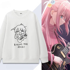 Bocchi Graphic Crew Neck Sweatshirt Top