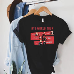 BANGTAN World Tour Graffiti T-Shirt Top