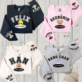 FELIX HAN BANGCHAN SEUNGMIN Logo Sweatshirt