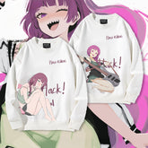 Women's Anime Crew Neck Sweatshirt