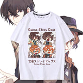 Unisex Anime Print Short-sleeved T-shirt