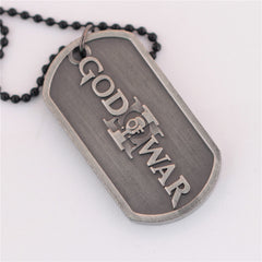 Trendy Game Dog Tag Necklace Keychain