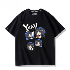 Casual Game Graphic Short-sleeved T-shirt