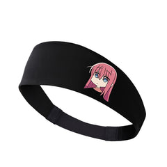 Anime Logo Print Sports Headband
