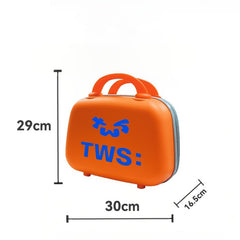 TWS Logo 12-inch Travel Portable Suitcase