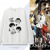 Unisex Anime Crew Neck Loose Sweatshirt