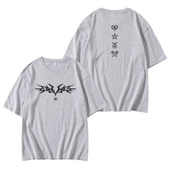 KPOP Album Savage Loose Shoulder Cotton T-Shirt
