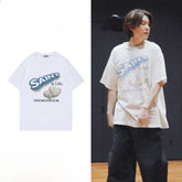 SUGA Same Graphic Short-sleeved T-shirt