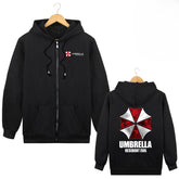 Casual Umbrella Corp Black Hooded Jacket