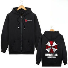 Casual Umbrella Corp Black Hooded Jacket