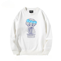 Women's Anime Cos Crew Neck Sweatshirt